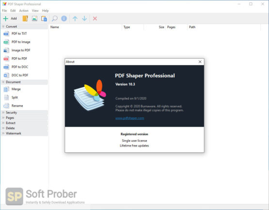 pdf shaper free 10.4 for windows