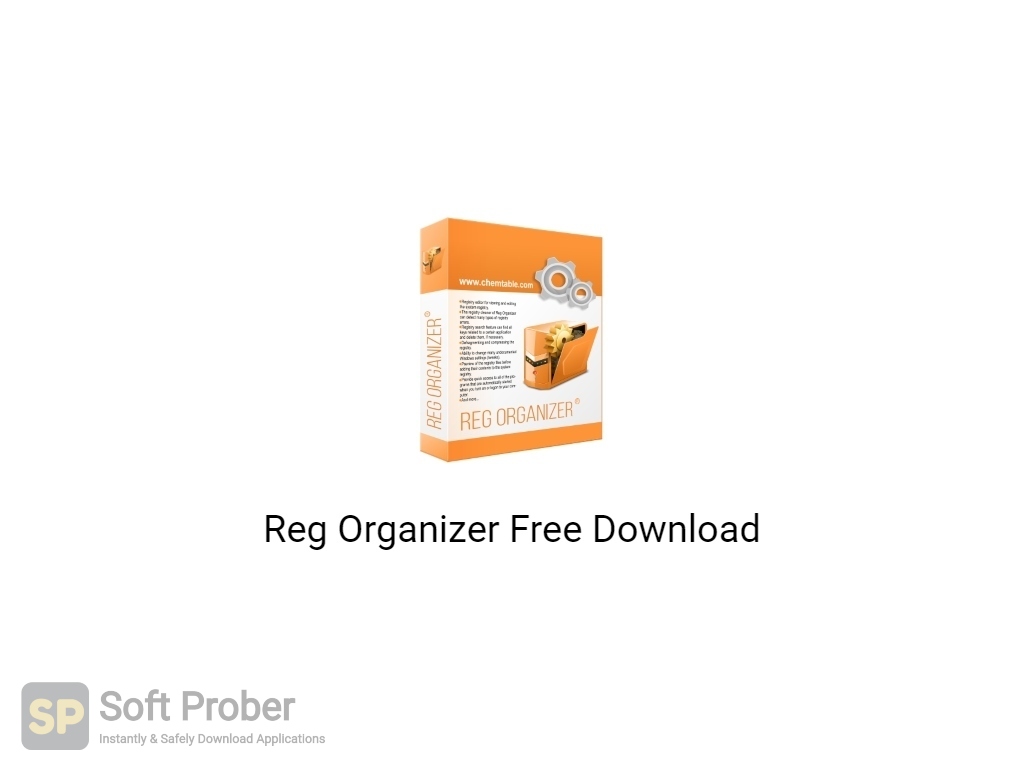 Reg Organizer 9.30 for mac download