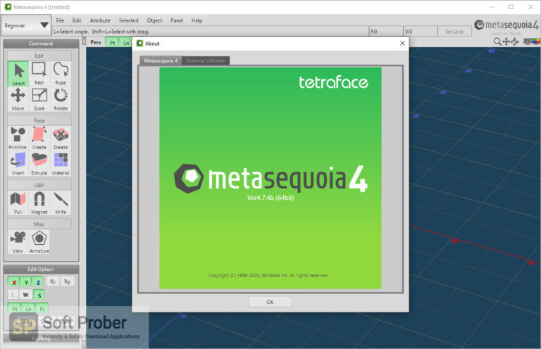 Metasequoia 4.8.6a for windows download