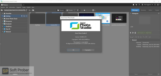 Zoner Photo Studio X 2020 Offline Installer Download-Softprober.com