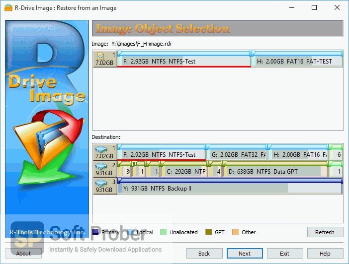 downloading R-Drive Image 7.1.7110