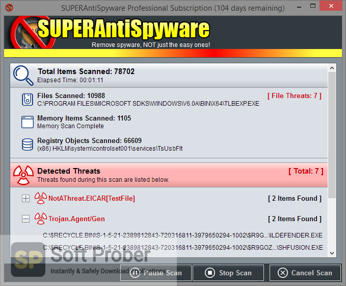 free SuperAntiSpyware Professional X 10.0.1256 for iphone download