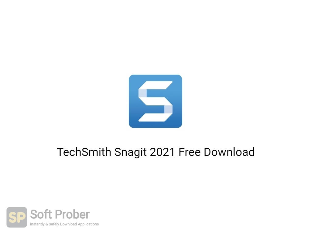 free instals TechSmith SnagIt 2024.0.0.265
