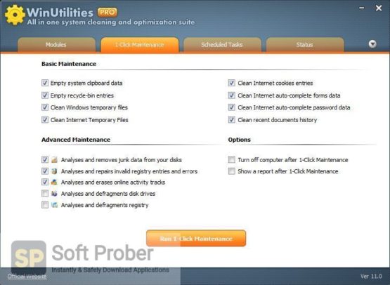 WinUtilities Professional 2020 Latest Version Download-Softprober.com