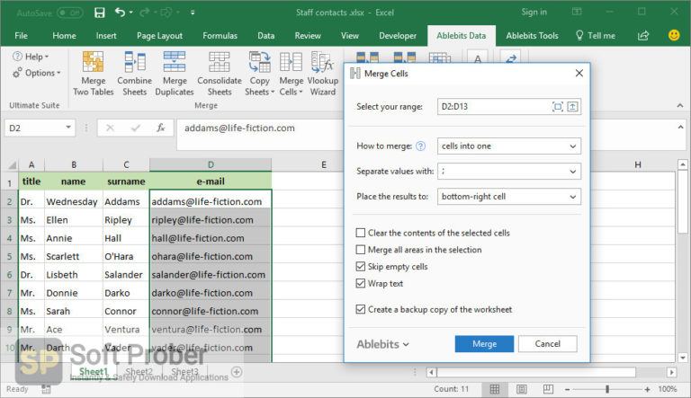 ablebits ultimate suite for excel 2021