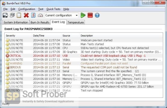 BurnInTest Professional 2021 Offline Installer Download-Softprober.com