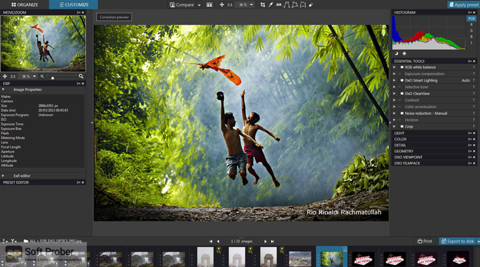 free for mac download DxO ViewPoint 4.8.0.231