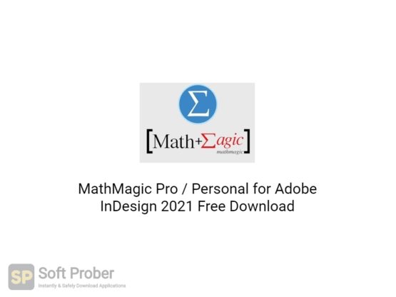 MathMagic Pro Personal for Adobe InDesign 2021 Free Download-Softprober.com