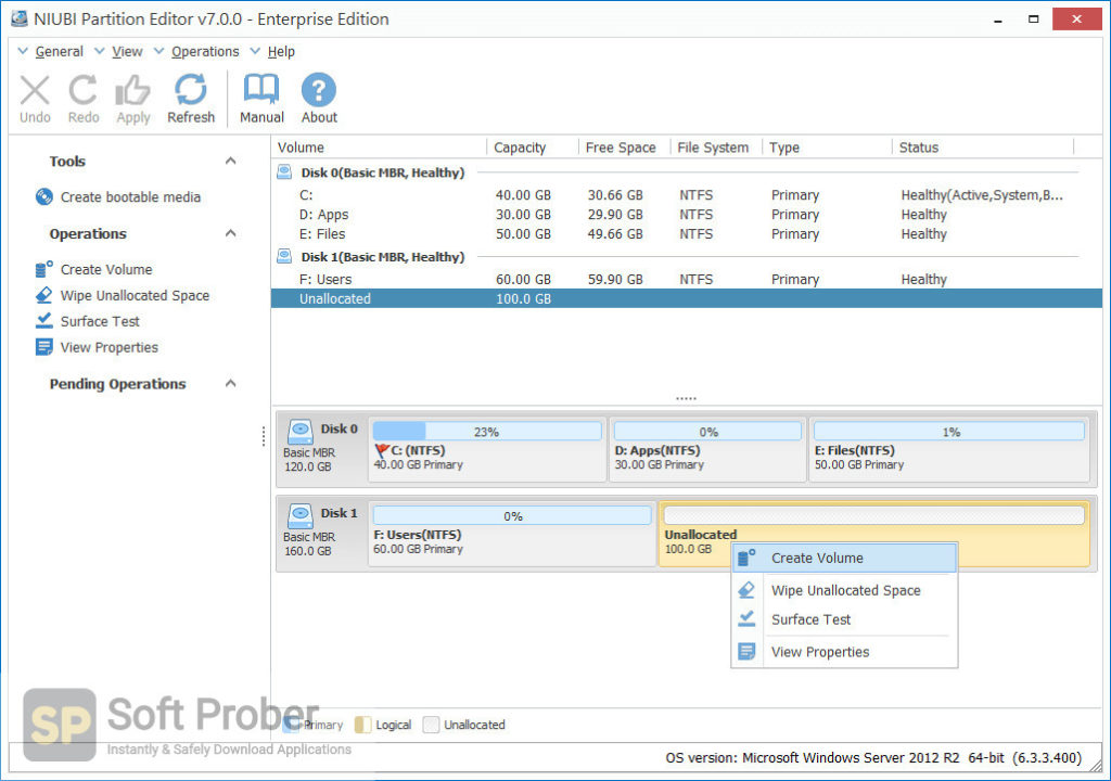 NIUBI Partition Editor Pro / Technician 9.7.3 download