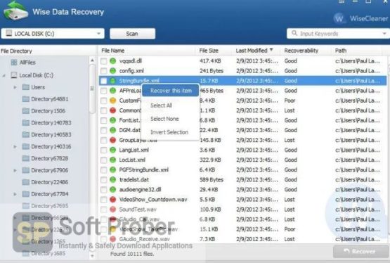 Wise Data Recovery Pro 2021 Latest Version Download-Softprober.com