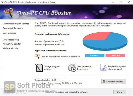 Chris PC CPU Booster 2020 Latest Version Download-Softprober.com