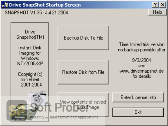download Drive SnapShot 1.50.0.1208 free
