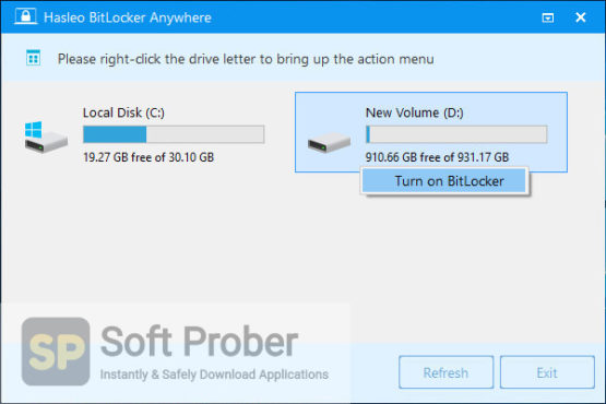 Hasleo BitLocker Anywhere Pro 2021 Latest Version Download Softprober.com