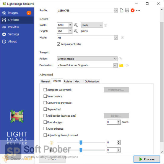 Light Image Resizer 6 2021 Latest Version Download-Softprober.com