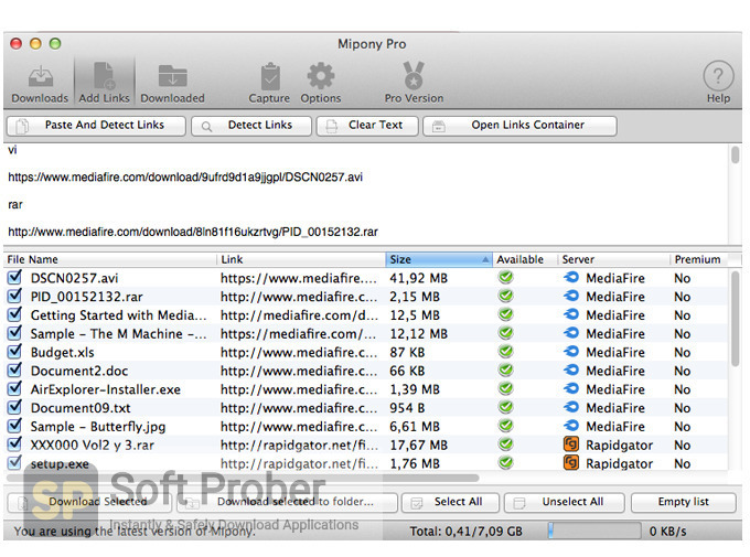 Mipony Pro 3.3.0 instaling