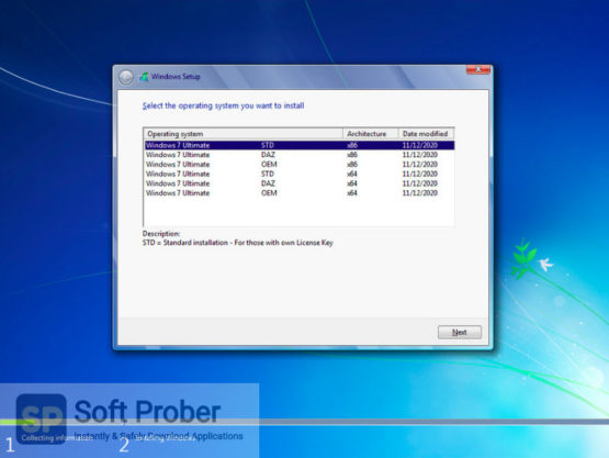 Windows 7 SP1 Ultimate 6in1 NOV 2021 Latest Version Download-Softprober.com