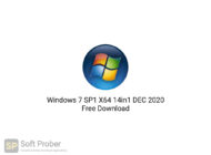 Windows 7 SP1 X64 14in1 DEC 2020 Free Download-Softprober.com