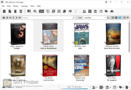 Alfa eBooks Manager 2021 Offline Installer Download-Softprober.com