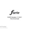 FORTE Notation 12 2021 Free Download
