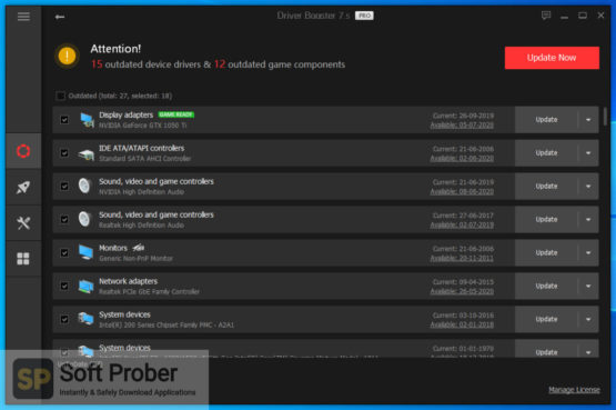 IObit Driver Booster Pro 2021 Direct Link Download-Softprober.com