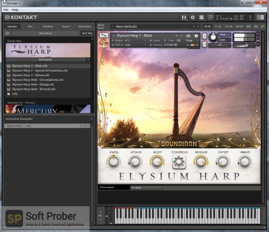 Soundiron Elysium Harp (KONTAKT) Latest Version Download-Softprober.com