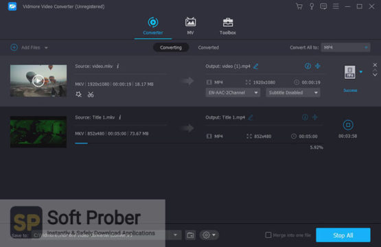 Vidmore Video Converter 2021 Offline Installer Download-Softprober.com