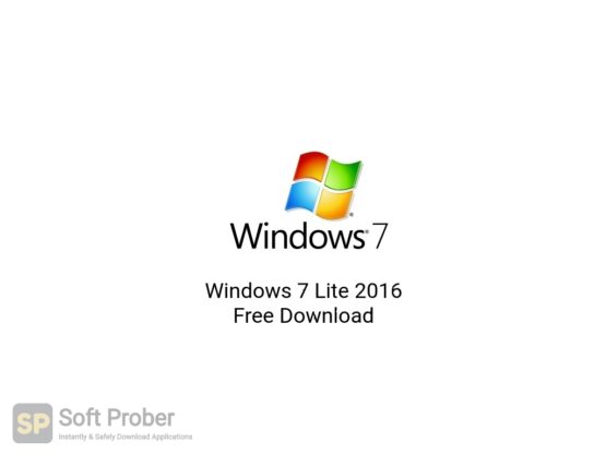 Windows 7 Lite 2016 Free Download-Softprober.com