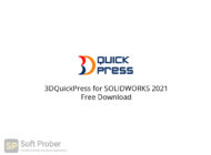 3DQuickPress for SOLIDWORKS 2021 Free Download-Softprober.com