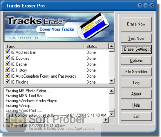 Acesoft Tracks Eraser Pro 2021 Latest Version Download-Softprober.com