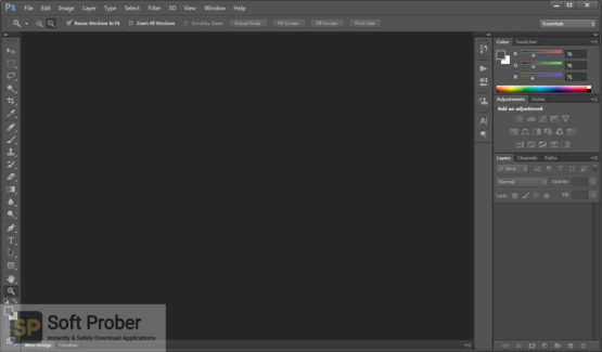 Adobe Photoshop CC 2018 Offline Installer Download-Softprober.com