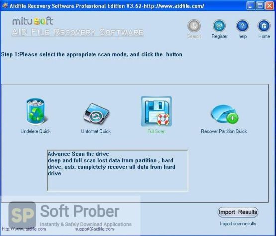 Aidfile Recovery Software 2021 Direct Link Download-Softprober.com