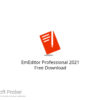 EmEditor Professional 2021 Free Download