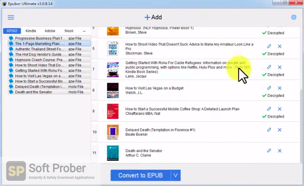 download the new version for ios Epubor Ultimate Converter 3.0.15.1205