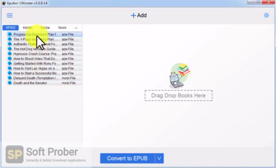 Epubor Ultimate Converter 2021 Offline Installer Download-Softprober.com