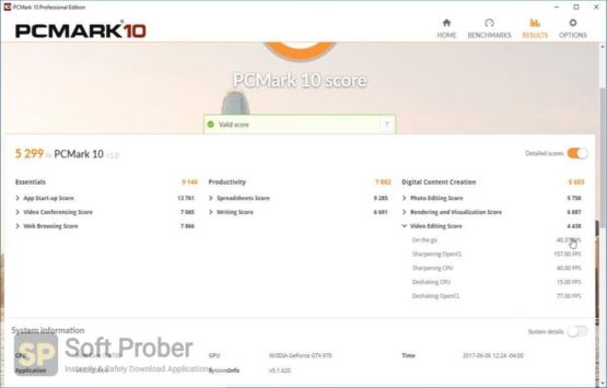 Futuremark PCMark 10 2021 Latest Version Download-Softprober.com