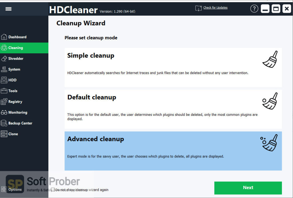 HDCleaner 2.057 download the last version for ipod