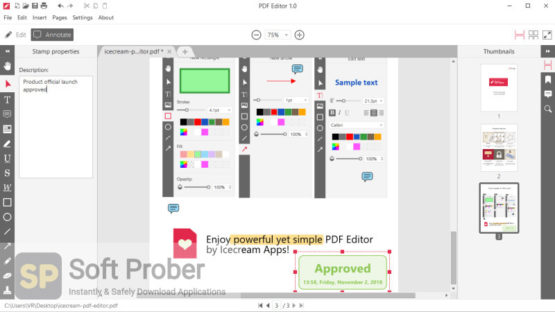 Icecream PDF Editor Pro 2021 Direct Link Download-Softprober.com
