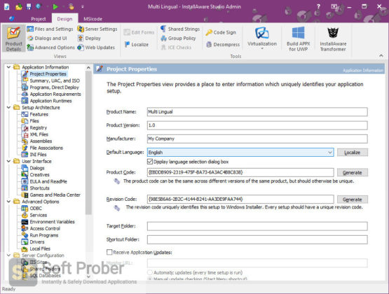 InstallAware Studio Admin X13 2021 Offline Installer Download-Softprober.com