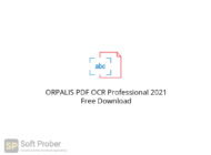 ORPALIS PDF OCR Professional 2021 Free Download-Softprober.com