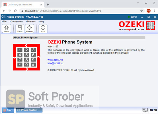 Ozeki Phone System XE 2021 Direct Link Download-Softprober.com