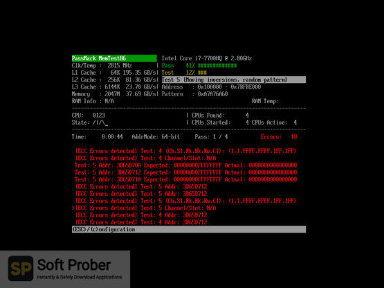 PassMark MemTest86 Pro 2021 Direct Link Download-Softprober.com