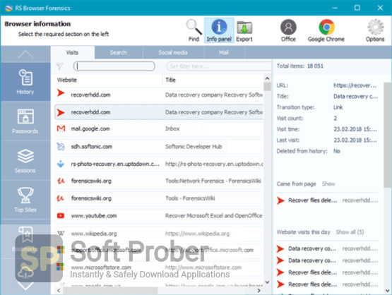 RS Browser Forensics 2021 Latest Version Download-Softprober.com