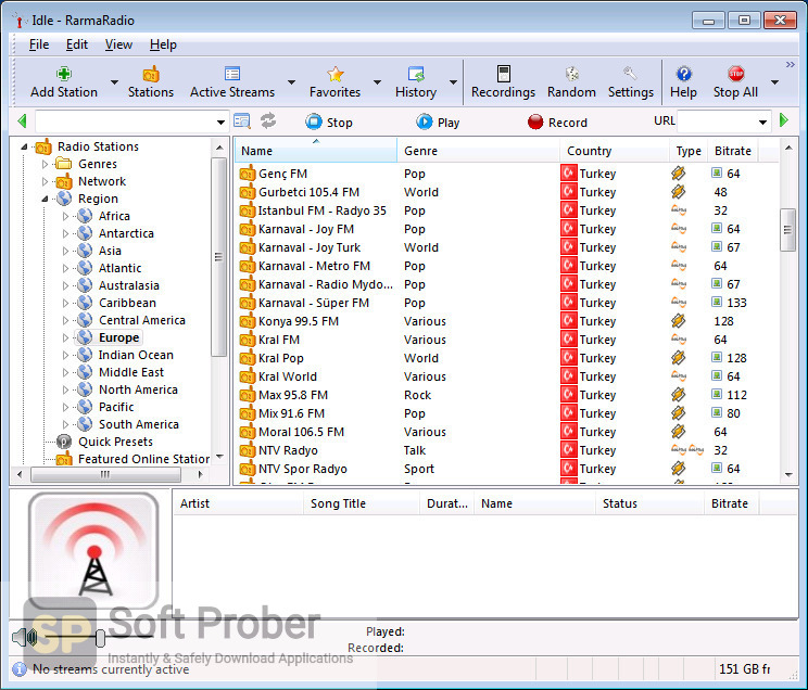 download the new version for windows RarmaRadio Pro 2.75.3