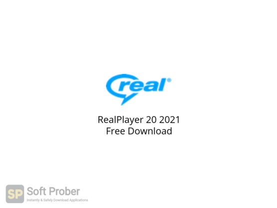 RealPlayer 20 2021 Free Download-Softprober.com