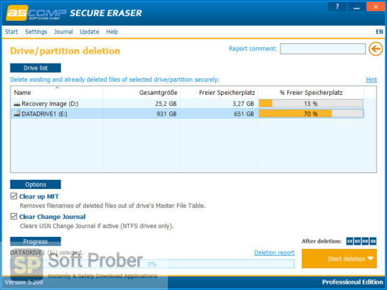 Secure Delete Professional 2021 Direct Link Download-Softprober.com