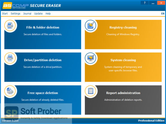 Secure Delete Professional 2021 Latest Version Download-Softprober.com