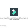 Wondershare Filmora X 10.1 with Effects Pack 2021 Free Download