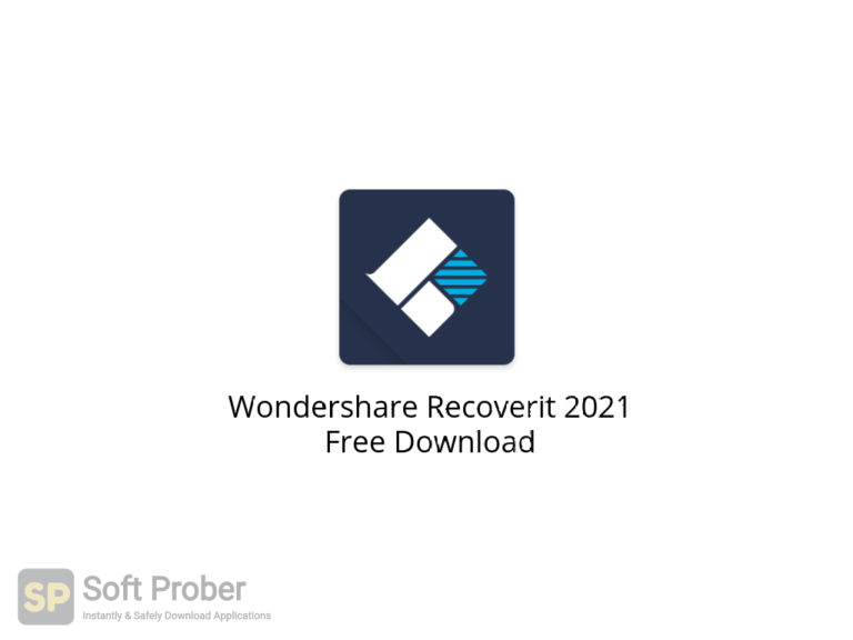 wondershare recoverit free account