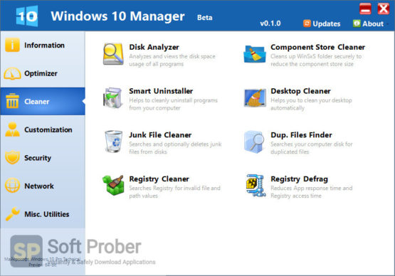 Yamicsoft Windows 10 Manager 2021 Offline Installer Download-Softprober.com