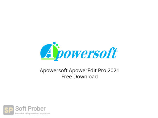 Apowersoft ApowerEdit Pro 2021 Free Download-Softprober.com